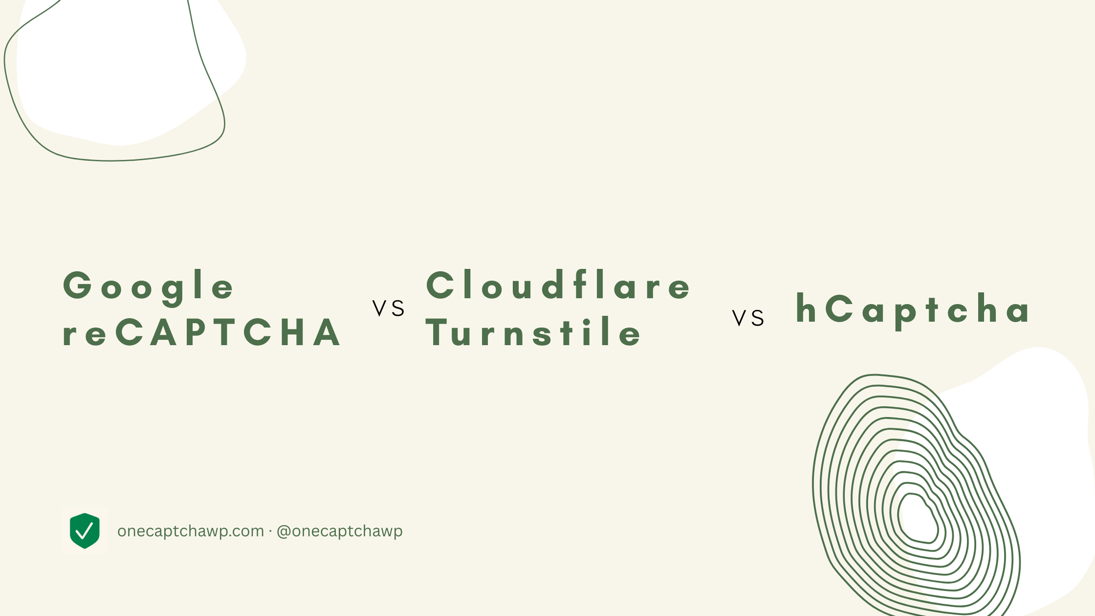 Cloudflare Turnstile vs Google reCAPTCHA vs hCaptcha - Captcha Comparison Guide